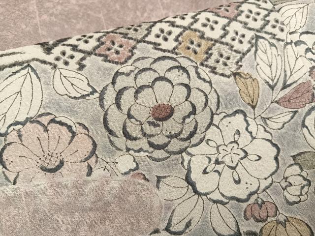平和屋着物●訪問着 辻が花 正絹 逸品 AABF4509ph