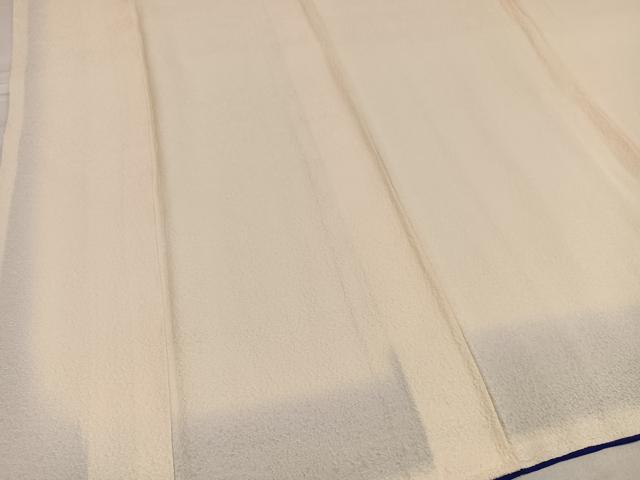 平和屋着物●上質な色無地 鳥の子色 正絹 逸品 未使用 AABF4518ph