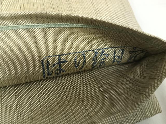 平和屋着物◎太鼓柄袋帯 はり絵日記 パッチワーク 成り物 正絹 逸品 AABF4995yx