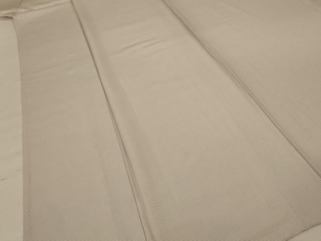 平和屋着物*夏物 色無地 絽 薄卵色 正絹 逸品 未使用 AABF5062jd
