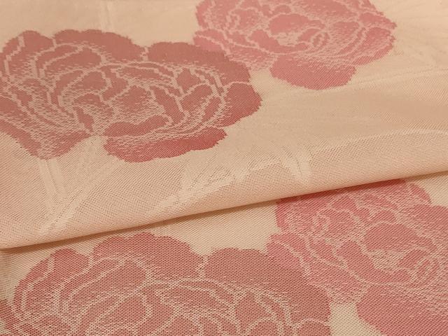 平和屋着物*夏物 小紋 紗 草花文 正絹 逸品 AABF5094jd