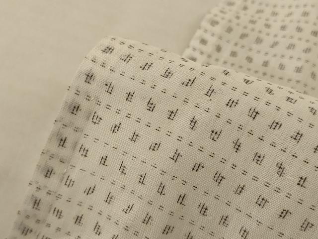 平和屋着物*夏物 上布 絣柄 正絹 逸品 AABF5101jd