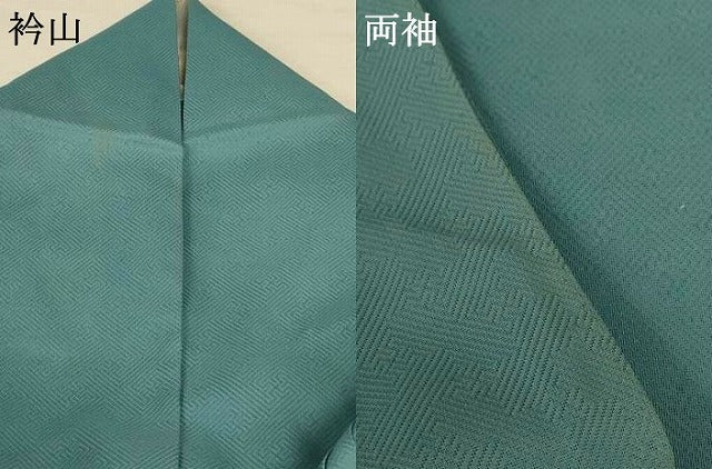 平和屋着物*夏物 色無地 紗 水浅葱色 正絹 逸品 AABF5103jd