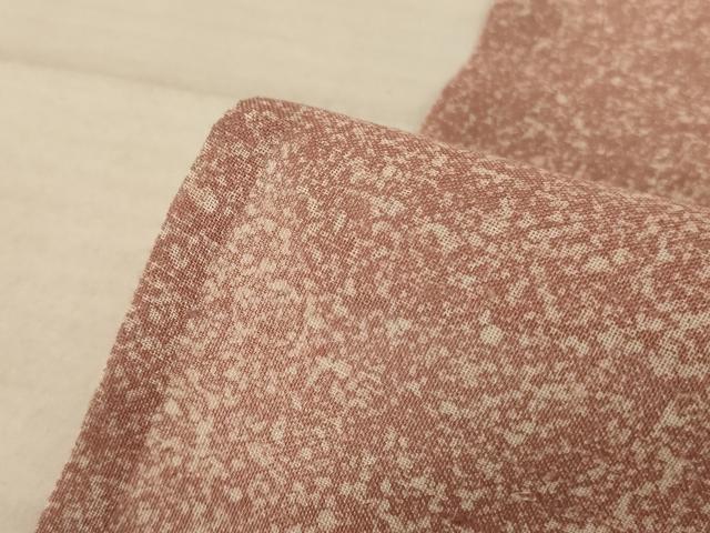 平和屋着物*夏物 訪問着 紗 草花文 暈し染め 銀彩 正絹 逸品 AABF5114jd