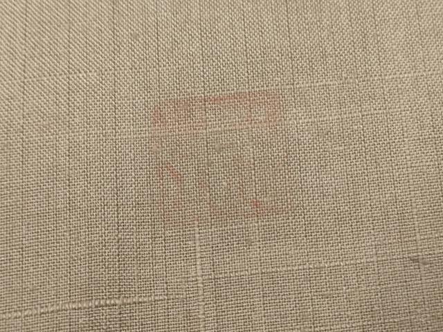 平和屋着物●人間国宝 五代 田畑喜八 訪問着 紬地 いろは歌 正絹 逸品 AABF5162cs