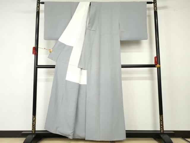 平和屋着物●上質な色無地 淡藤色 正絹 逸品 AABF5257cs