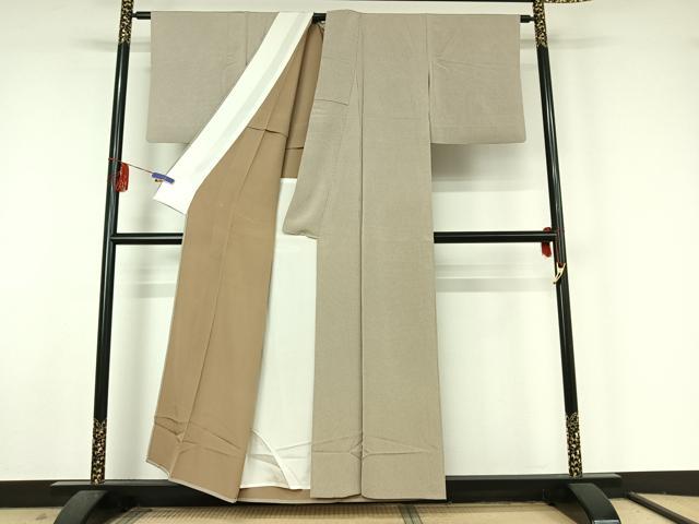 平和屋着物▽江戸小紋 単衣 角通し 正絹 逸品 AABF5284jh