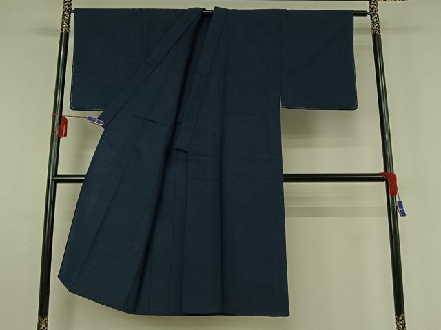 平和屋着物▽男性 小紋 単衣 横段文 AABF5312jh