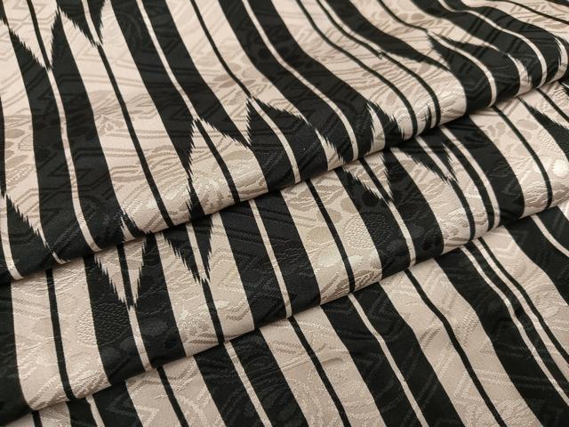 平和屋着物●長襦袢 無双仕立て 矢羽文 正絹 逸品 未使用 AABF5372ph