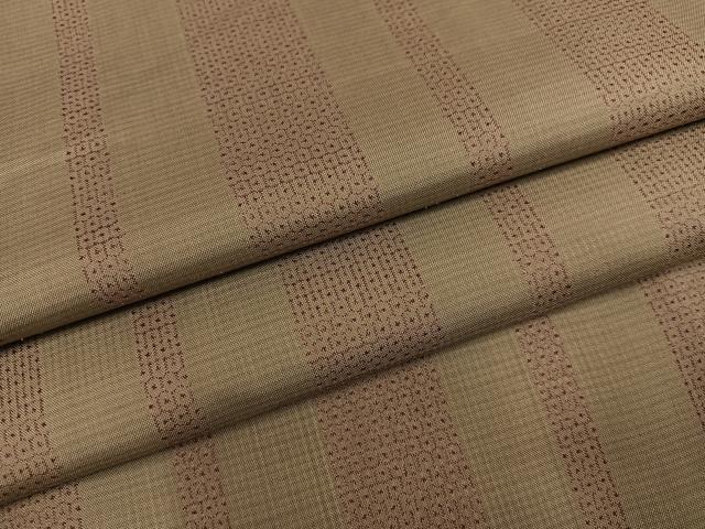 平和屋着物●本場大島紬 100亀甲 間道 正絹 逸品 未使用 AABF5375ph
