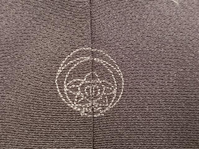 平和屋着物●上質な色無地 鳩羽鼠色 正絹 逸品 未使用 AABF5376ph