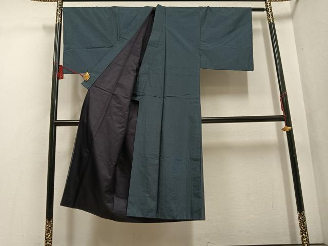平和屋着物●男性 本場大島紬 アンサンブル 正絹 逸品 AABF5380ph