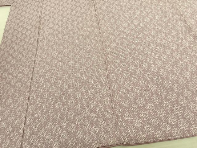 平和屋着物●加賀友禅の型染 板場友禅 坂口幸市 加賀小紋 吉祥花文 高島屋扱い 正絹 逸品 AABF5433fy