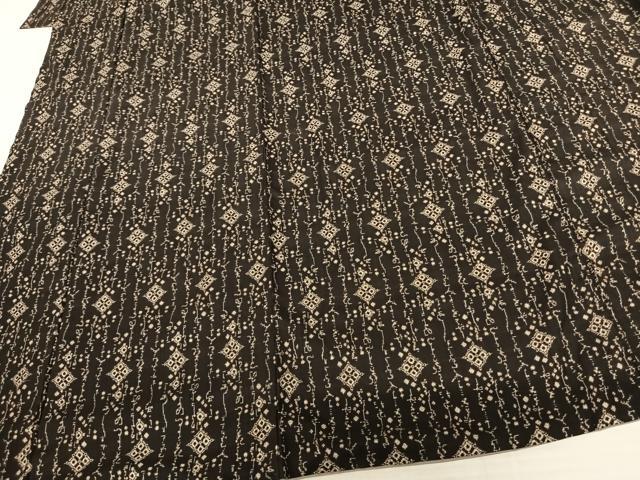 平和屋着物●本場大島紬 一元絣 吉祥文 正絹 逸品 AABF5525fy