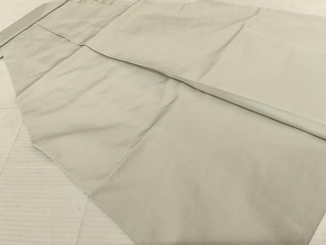 平和屋着物●男性 馬乗り袴 灰黄緑色 正絹 逸品 AABF5548fy