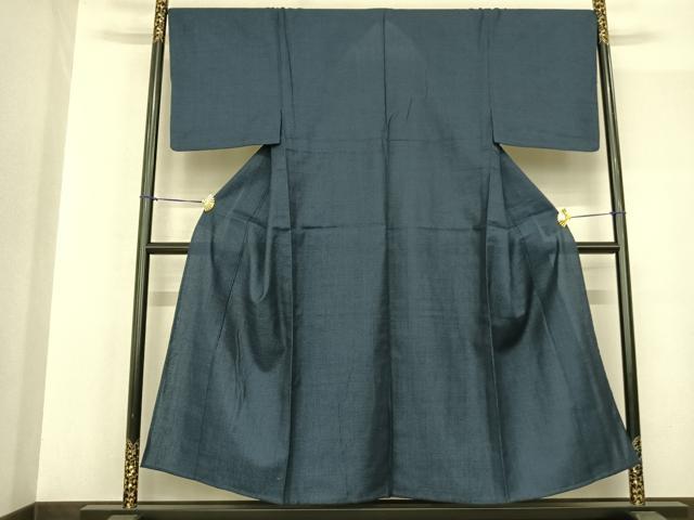 平和屋着物▽男性 色無地 単衣 亀甲柄 AABF5613fy
