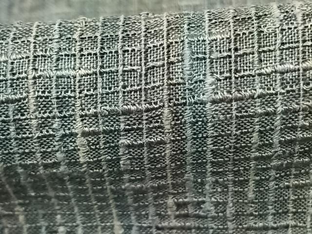 平和屋着物▽染色家 岩浅公展 道行コート スリーシーズン 春夏秋 塵除け 霞文 ロング丈 正絹 逸品 AABF5618fy