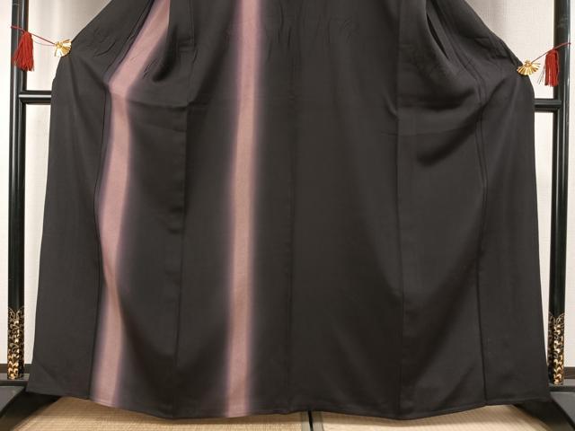 平和屋着物▽訪問着 単衣 間道 暈し染め 正絹 逸品 AABF5625fy