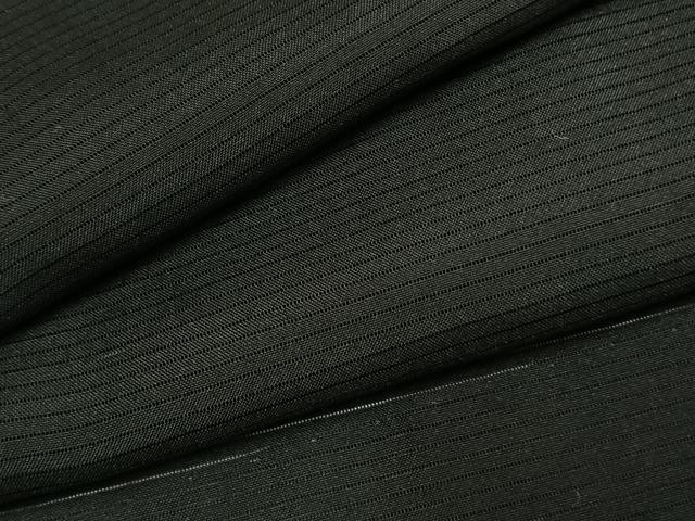 平和屋着物▽男性 長羽織 黒紋付 正絹 逸品 AABF5666fy