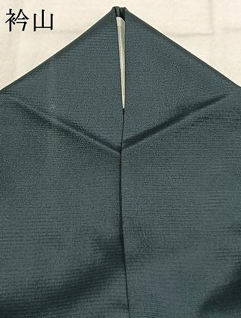 平和屋着物*夏物 色無地 絽 御召茶色 洗える着物 AABF5688fy