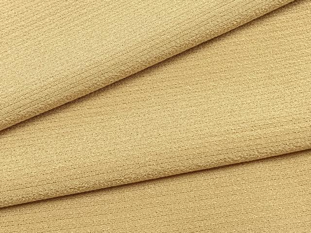 平和屋着物*夏物 色無地 絽縮緬 枯色 正絹 逸品 AABF5727fy