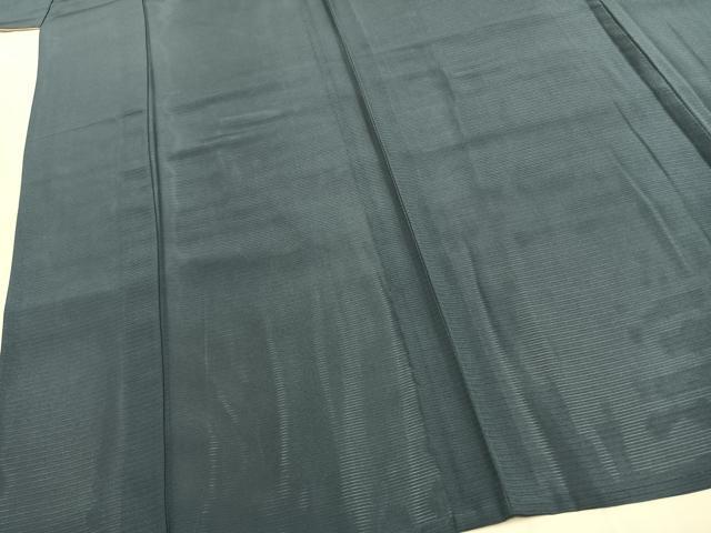 平和屋着物*夏物 色無地 絽 錆御納戸色 正絹 逸品 AABF5729fy