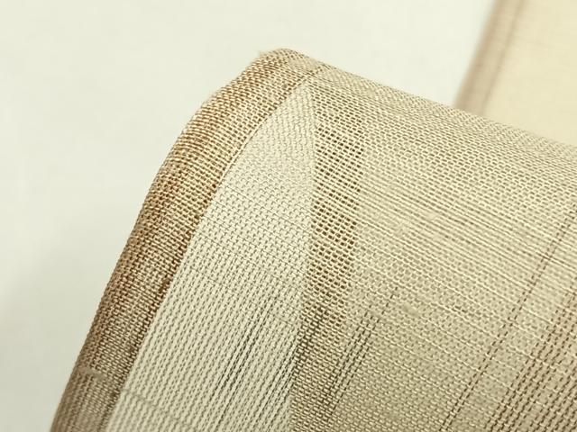 平和屋着物*夏物 紗紬 井桁間道 正絹 逸品 AABF5730fy
