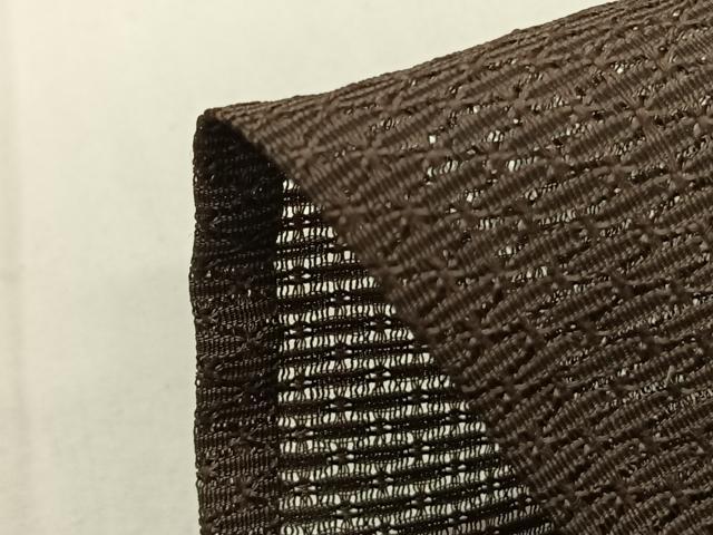 平和屋着物*夏物 男性 馬乗り袴 紗 幾何学文様 正絹 逸品 AABF5734fy