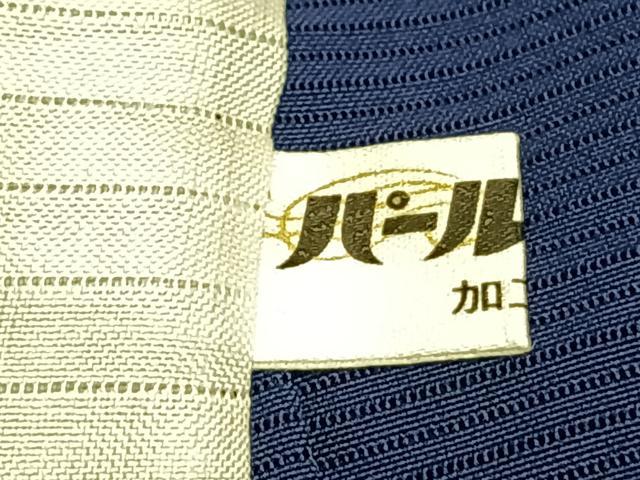 平和屋着物*夏物 色無地 絽 青藍色 正絹 逸品 AABF5754fy