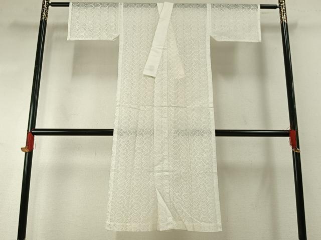 平和屋着物*夏物 長襦袢 総レース 青海波 綿 AABF5795fy