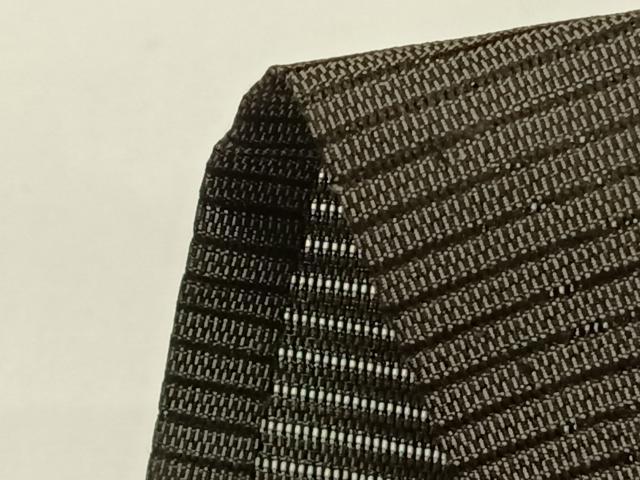 平和屋着物*夏物 男性 行灯袴 絽 縞 正絹 逸品 AABF5811fy