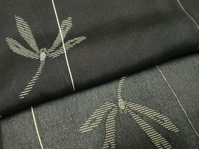 平和屋着物*夏物 小紋 紗 勝虫 正絹 逸品 AABF5879fy