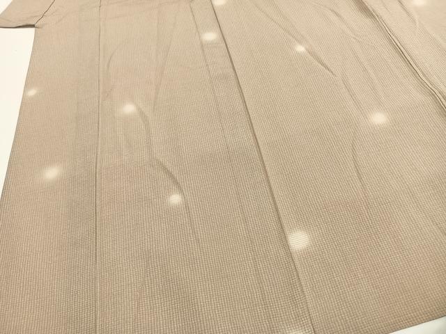 平和屋着物*夏物 小紋 絽 蛍暈し 正絹 逸品 AABF5885fy