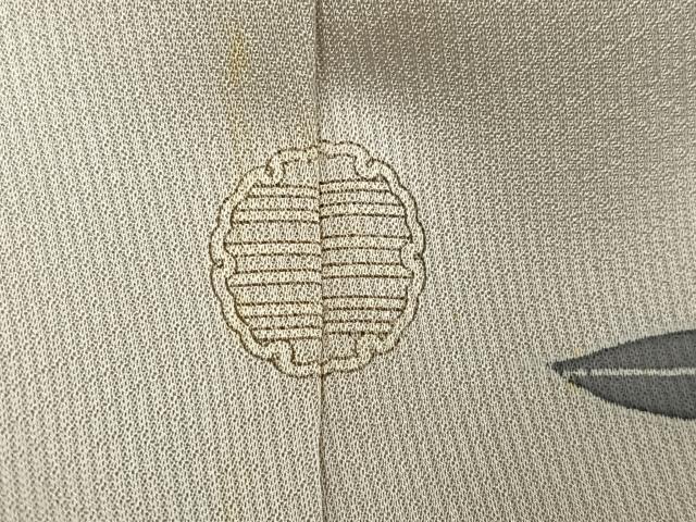 平和屋着物●訪問着 友禅 枝花文 暈し染め 正絹 逸品 AABF6043ph