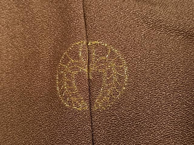 平和屋着物●訪問着 手描き 駒刺繍 松 暈し染め 正絹 逸品 未使用 AABF6088ph