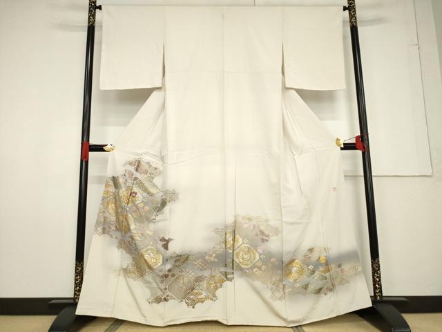平和屋着物●豪華色留袖 作家物 泰常 蜀江花文 正絹 逸品 AABF6125ck