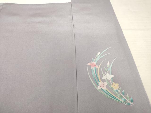 平和屋着物●訪問着 駒刺繍 花丸文 金彩 正絹 逸品 AABF6135ck