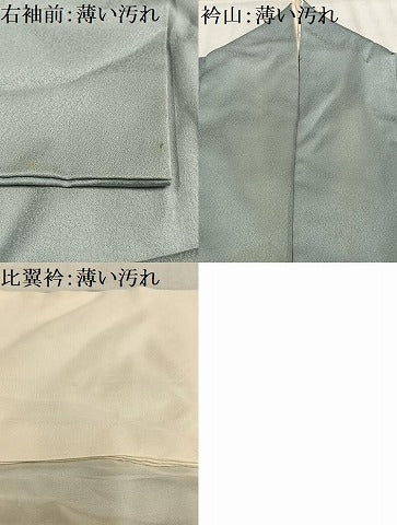平和屋着物■豪華色留袖 風景花鳥文 暈し染め 金銀彩 正絹 逸品 AABF6241oa