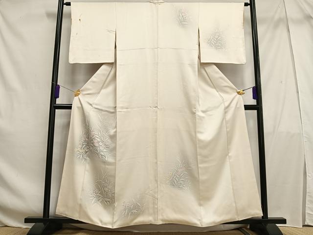 平和屋着物■訪問着 枝花文 暈し染め 正絹 逸品 AABF6262oa