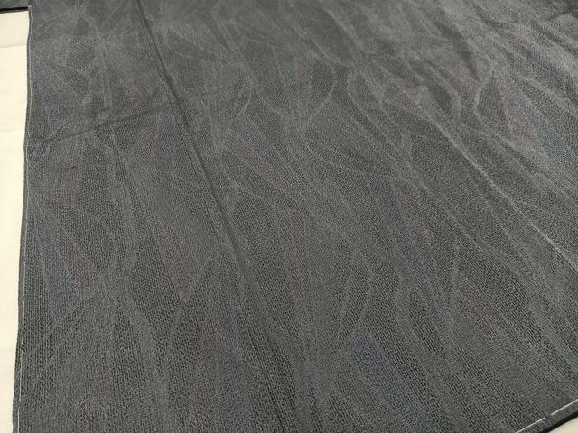平和屋着物■お召 幾何学文様 正絹 逸品 未使用 AABF6289oa
