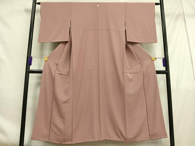 平和屋着物■上質な色無地 鴇浅葱色 正絹 逸品 AABF6348oa