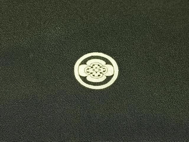 平和屋着物■豪華黒留袖 刺繍 鳳凰花亀甲文 金銀糸 金彩 正絹 逸品 AABF6383oa