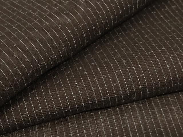 平和屋着物*夏物 男性 紗紬 変わり縞 正絹 逸品 未使用 AABF6854jd