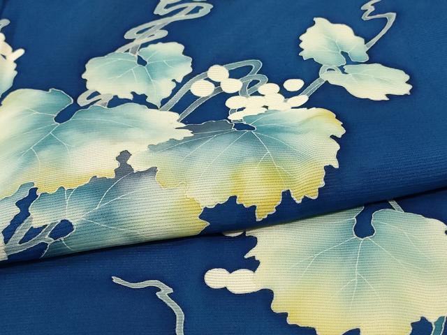 平和屋着物*夏物 訪問着 絽 蔦の葉文 正絹 逸品 未使用 AABF6859jd