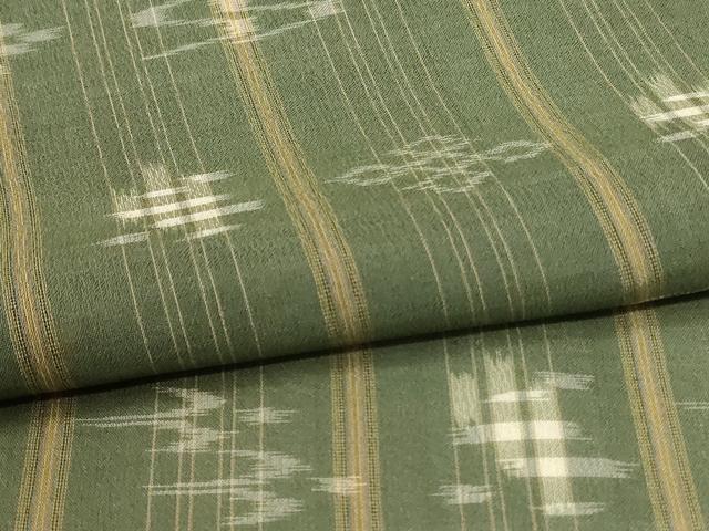 平和屋着物*夏物 本場琉球絣 夏琉球 正絹 逸品 AABF6885jd