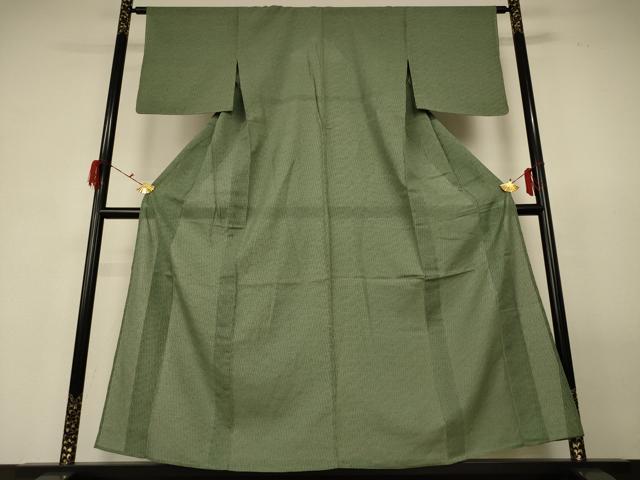 平和屋着物*夏物 紗紬 立涌文様 三越扱い 正絹 逸品 AABF6897jd