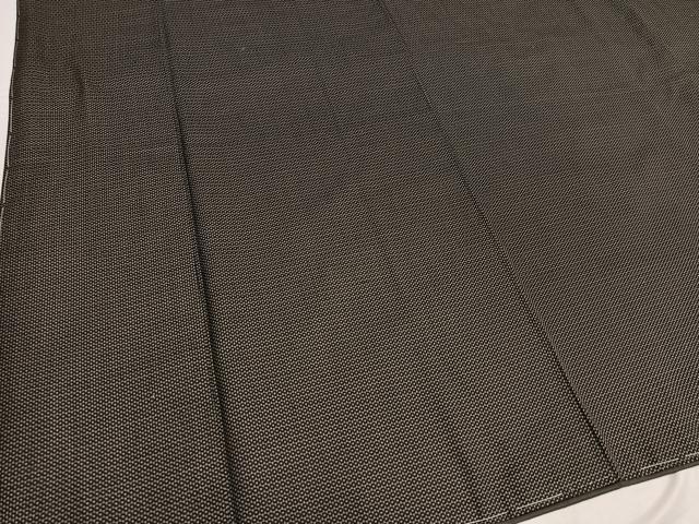 平和屋着物●男性 大島紬 アンサンブル 亀甲柄 キングサイズ 正絹 逸品 未使用 AABF6964ph