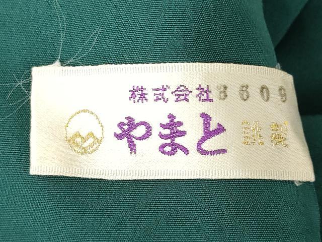 平和屋着物●上質な色無地 虫襖色 やまと誂製 正絹 逸品 AABF7054ck