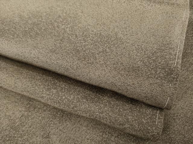 平和屋着物●上質な小紋 霞文 正絹 逸品 未使用 AABF7069ck