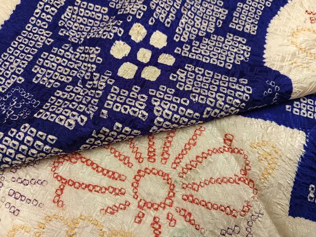 平和屋着物●豪華振袖 総絞り 花尽くし 正絹 逸品 AABF8135ph